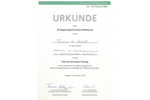 ESD-Mitarbeiterin Tessina Scholl