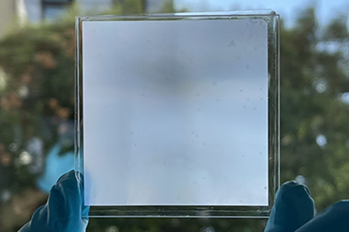 Neuartiges Material für nachhaltiges Bauen 