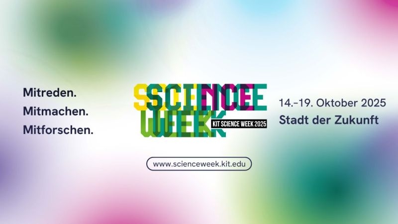 KIT Science Week: Die Stadt der Zukunft gemeinsam gestalten