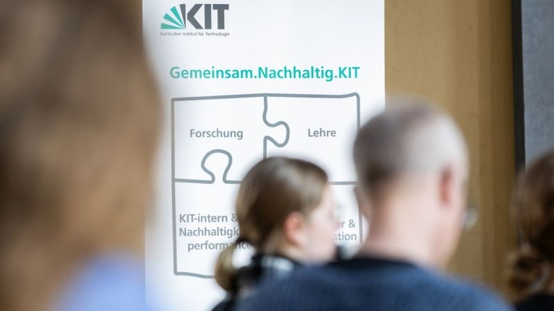Nachhaltigkeit im gesamten KIT voranbringen