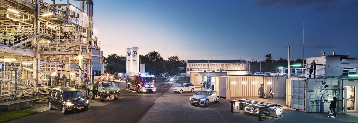 Mit den am KIT entwickelten reFuels – erneuerbare Kraftstoffe aus verschiedenen Verfahren – können Verbrennungsmotoren für alle Anwendungen laufen.