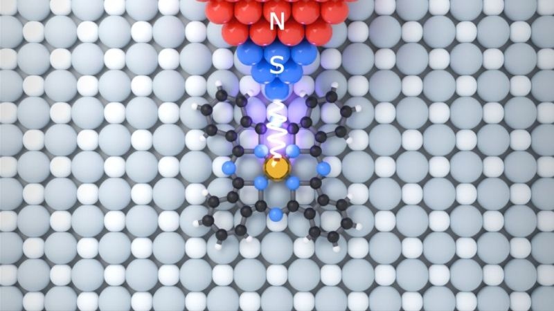 Molekülspins für Quantentechnologien gezielt elektrisch kontrollieren