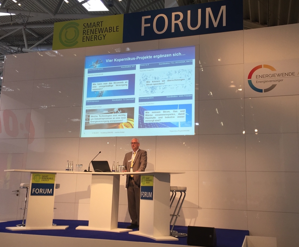 EnergyLab2.0 und ENSURE auf der InterSolar 2017 in München 