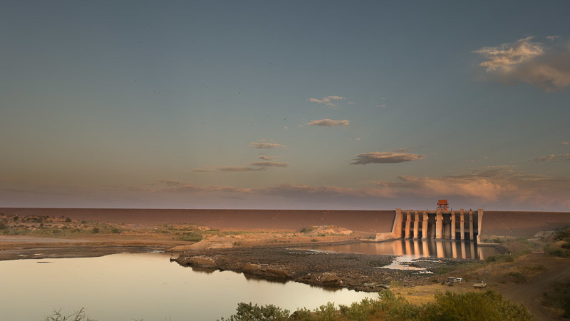 Der Nil am Upper Atbara Staudamm im Sudan (Bild: SaWaM Projekt)