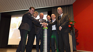 Start beim Testfeld für Autonomes Fahren (Quelle: Patrick Langer, KIT)