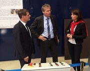 Parlamentarische Staatssekretärin Rita Schwarzelühr-Sutter besucht das KIT