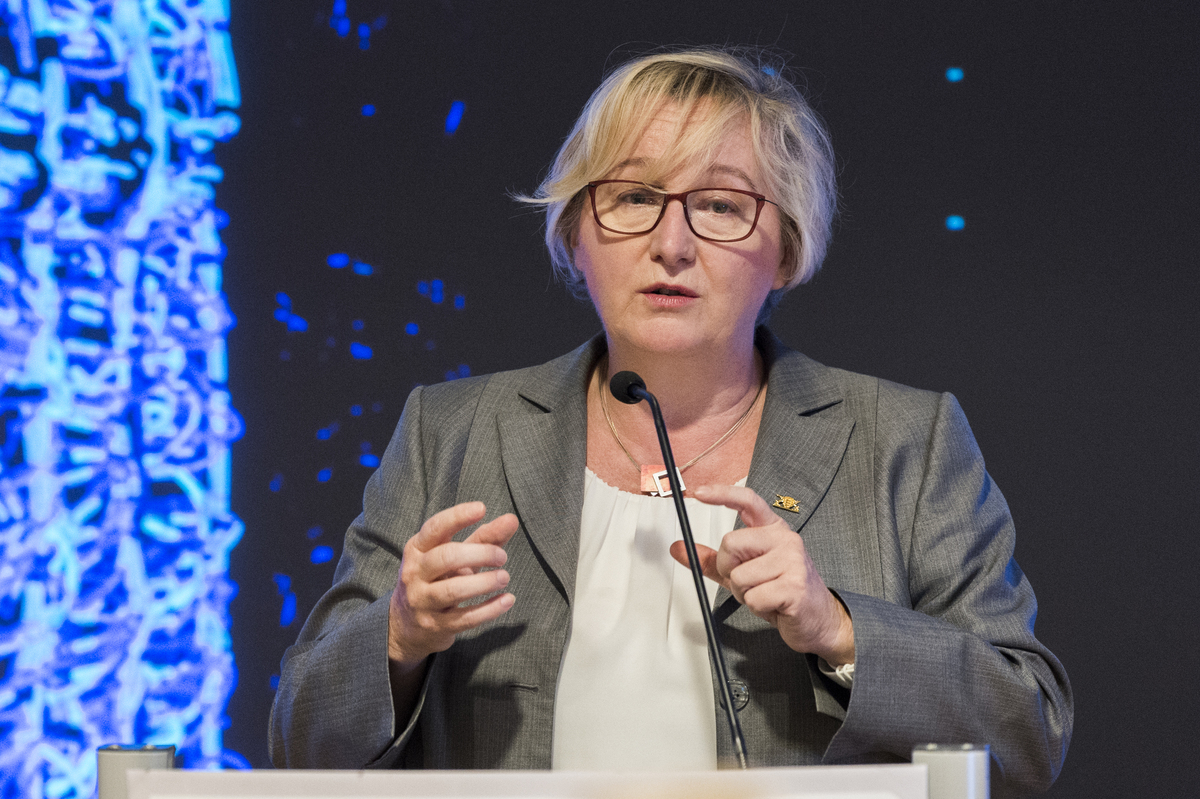 Landesministerin Theresia Bauer (Foto: Amadeus Bramsiepe, KIT)