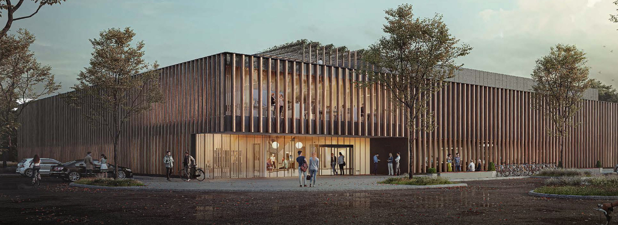 Gebäude KCOP Architektenansicht