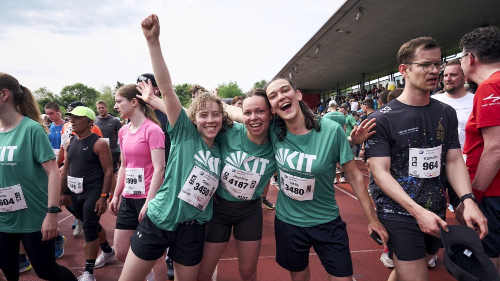 KIT-L&auml;uferinnen bei der Badischen Meile