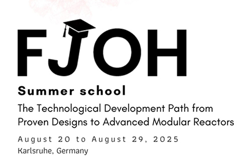 2025 Frederic Joliot Otto Hahn Summer School oper for Applications 