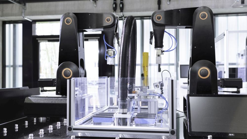 Industrieroboter für die KIT-optimierte Produktion in der Karlsruher Forschungsfabrik