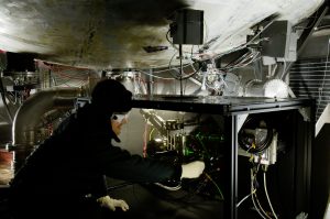 Untersuchung der Atmosphäre am Institut für Meteorologie und Klimaforschung. An diesem Institut werden zwei Helmholtz-Nachwuchsgruppen eingerichtet.