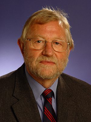 Professor Gerold Wefer spricht zum Auftakt des Colloquium Fundamentale (Foto: Zentrum f&uuml;r Marine Umweltwissenschaften (MARUM), Universit&auml;t Bremen)