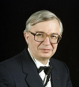 Einer der Redner beim Weltkongress Chemie: Nobelpreisträger Jean-Marie Lehn. (Foto: Bundesarchiv)