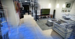 Die digitale Darstellung mit der inreal-Technologie verhilft Bauherren und Architekten schon in der Planungsphase zu einer realitätsnahen Begehung. (Bild: inreal / KIT) 