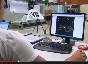 KIT-Videoclip: Bewegungsanalyse im BioMotion Center des KIT www.kit.edu/videos/bewegungsanalyse  (Quelle: Karlsruher Institut f&uuml;r Technologie)
