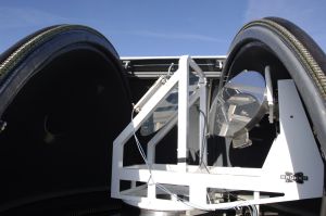 Kuppel f&uuml;r die optische Vertikalsondierung von Methan und Ethan (Foto: Ralf Sussmann, KIT)