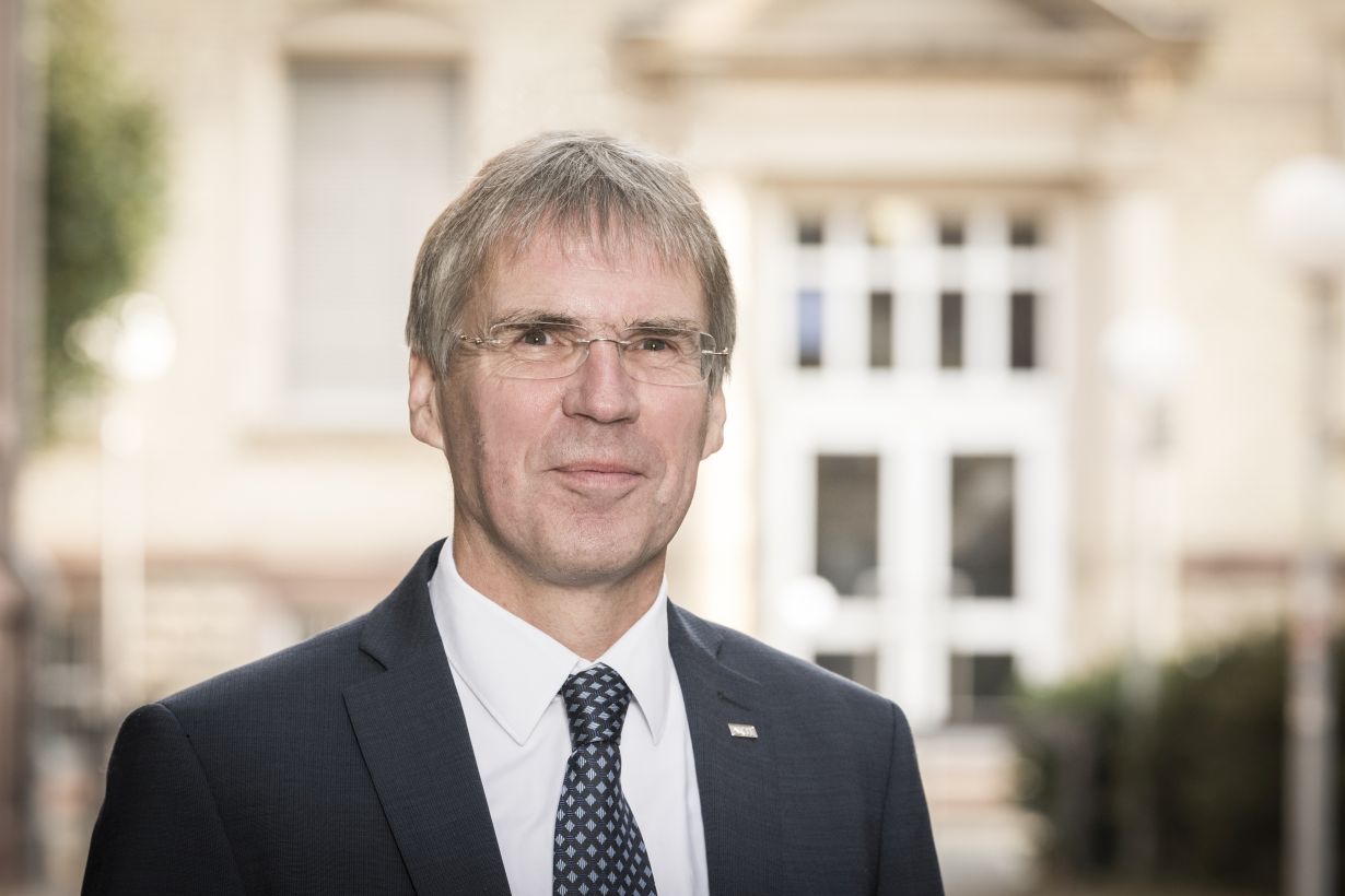Markus Breig, KIT Für weitere sechs Jahre Präsident des KIT: Professor Holger Hanselka (Foto: Markus Breig, KIT)