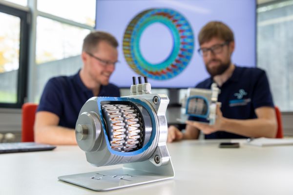 Billd 2: Neuartige E-Motoren ohne Seltene Erden f&uuml;r die lokale Fertigung in Baden-W&uuml;rttemberg entwickelt ICM. 