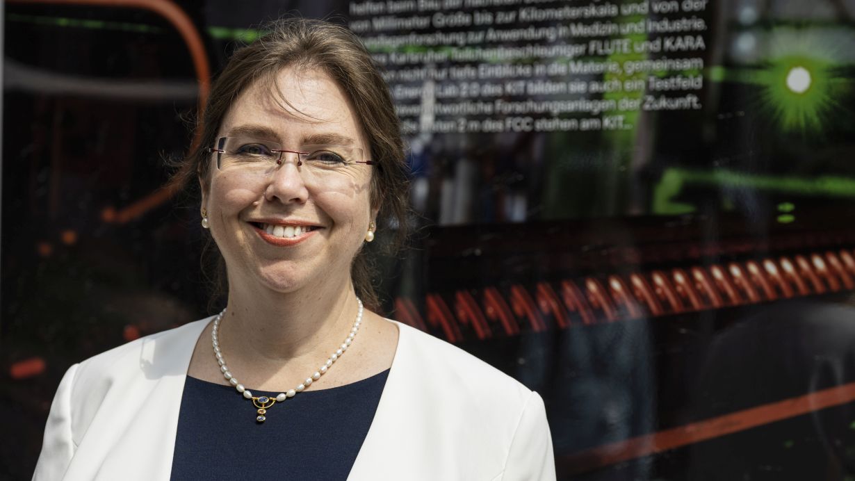 Robert Fuge, KIT Professorin Anke-Susanne Müller vom KIT erhält den Landesforschungspreis Baden-Württemberg 2022. (Foto: Robert Fuge, KIT)